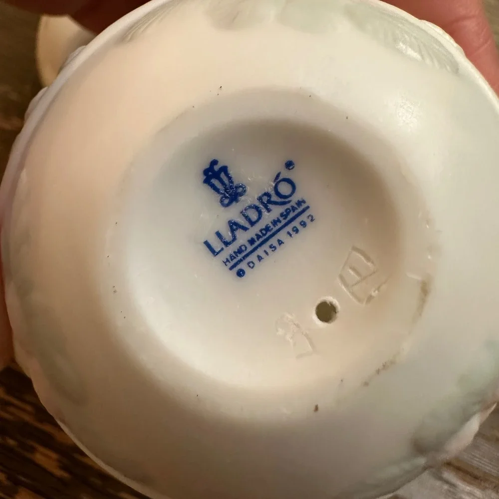 Lladro Porcelain Ball Annual Christmas Ornament 1992 through 1997 Vintage Lot